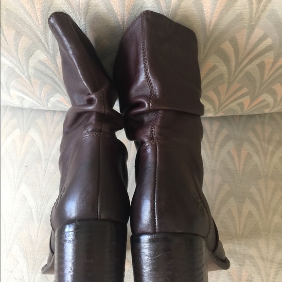 Patricia Nash Monte Slouch Boot in Brown. - Picture 6 of 8